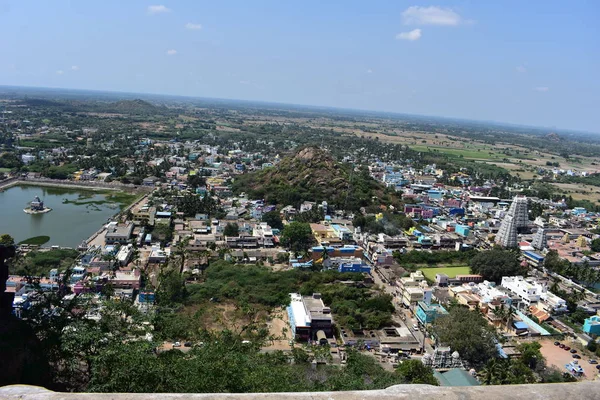 Chennai, Tamilnadu, Hindistan: 14 Nisan 2019 - Thirukazhukundram'daki Vedagiriswarar Tapınağı — Stok fotoğraf