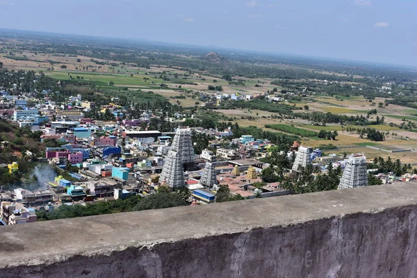 Chennai, Tamilnadu, India: 14 aprile 2019 - Tempio Vedagiriswarar a Thirukazhukundram — Foto Stock