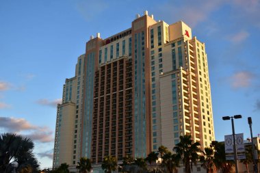 Tampa, Flordia, Abd - 7 Ocak 2017: Marriott Tampa Downtown