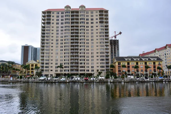 Tampa, Flordia, EE.UU. - 7 de enero de 2017: La Bahía de Tampa — Foto de Stock