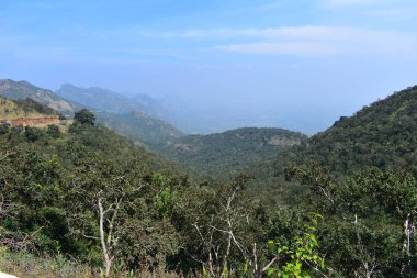 Tamil Nadu Meghamalai Hills Cumbam Vadisi görünümü
