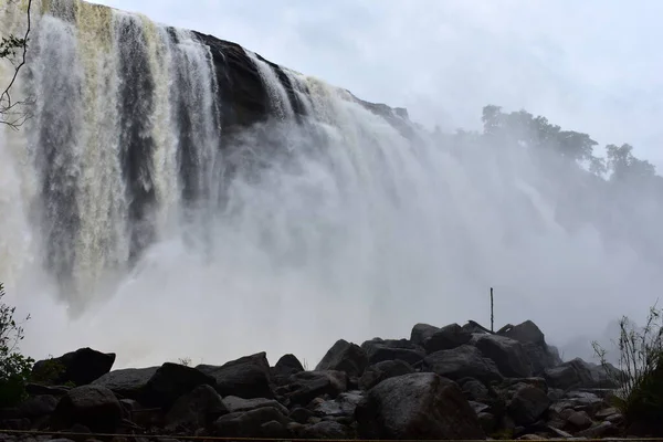 Athirappilly Water Falls Kerala Índia — Fotografia de Stock