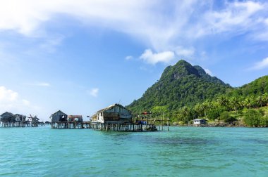 bajau geleneksel köy