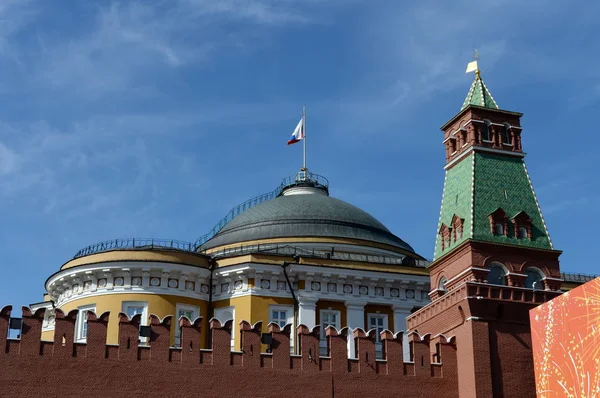 Moscú Rusia Mayo 2018 Torre Del Senado Del Kremlin Moscú — Foto de Stock