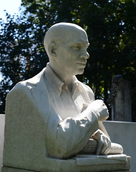 Das Grab des Komponisten Isaak Dunaevsky auf dem Nowodewitschij-Friedhof in Moskau. — Stockfoto