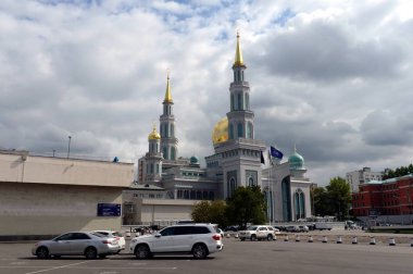  Moskova katedral cami. Moskova'da bir dünyanın ana cami Rusya ve Avrupa'da.