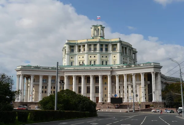 Moscova Rusia Septembrie 2016 Teatrul Academic Central Armatei Ruse Din — Fotografie, imagine de stoc