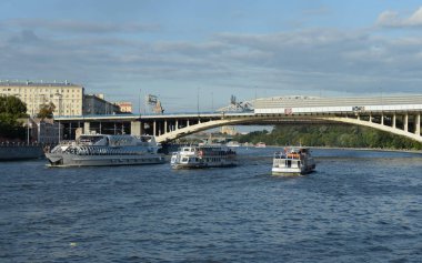  Moskova Nehri köprüden Novoandreevsky
