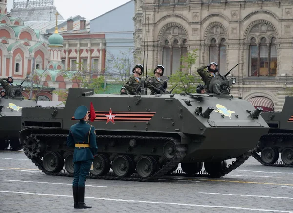 The multipurpose airborne armored personnel carrier BTR-MDM "Rakushka — Stock Photo, Image