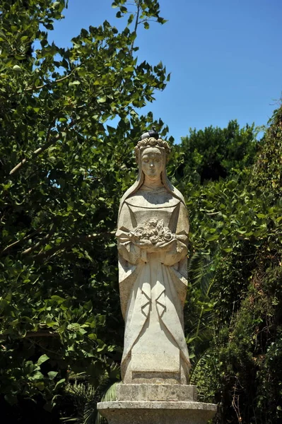 Cadiz eski deniz gurur parkta heykel — Stok fotoğraf