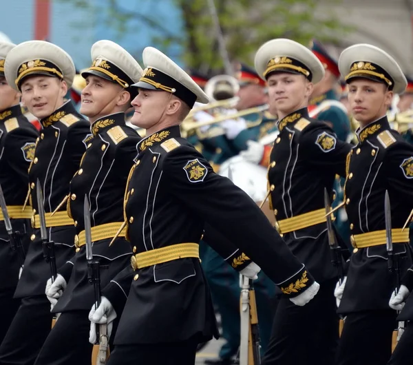 Moscú Rusia Mayo 2018 Funcionarios Guardia Honor Del Regimiento Separado —  Fotos de Stock