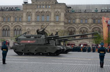  Rus 152-mm Kundağı motorlu obüs prova 