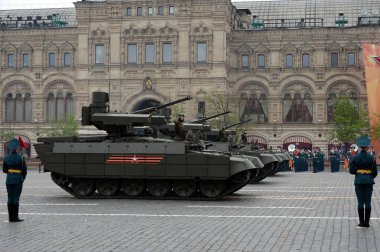  Rus Bmpt Tank silah destekleyen makine 