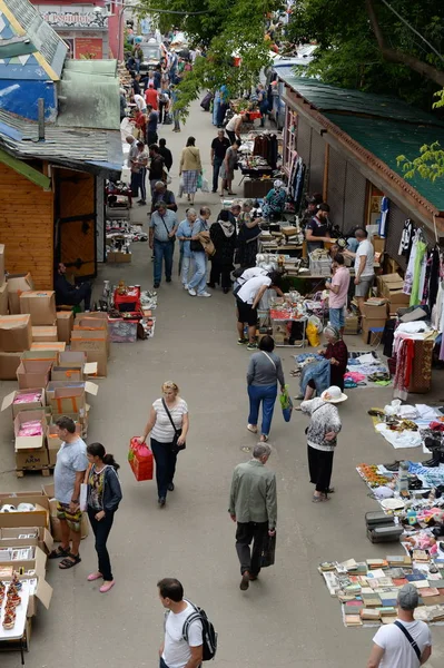 Moskau Russland Juli 2018 Flohmarkt Kremlin Izmailovo — Stockfoto