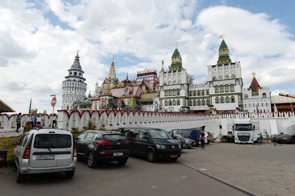 Moskova Rusya Temmuz 2018 Izmailovo Kremlin Kültür Eğlence Kompleksi Kremlin — Stok fotoğraf