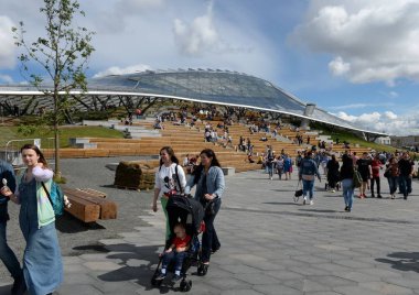 İnsanlar doğa-manzara parkta 