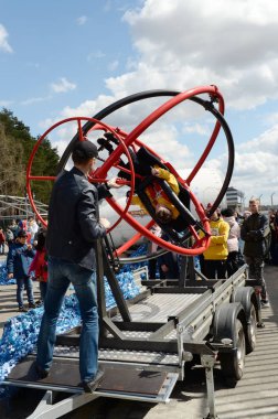 Myachkovo Havaalanı, vestibüler aparatı eğitim simülatörü.