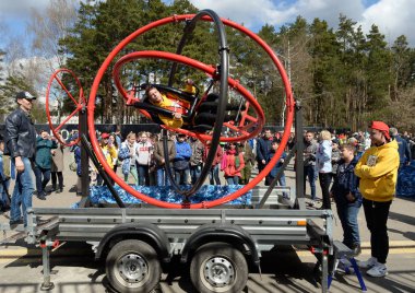  Myachkovo Havaalanı, vestibüler aparatı eğitim simülatörü.