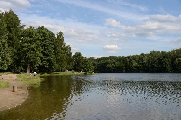 Moscou Russie Juin 2018 Etang Shibaevsky Dans Parc Naturel Historique — Photo