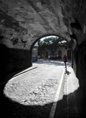  Eski deniz şehir Cadiz içinde