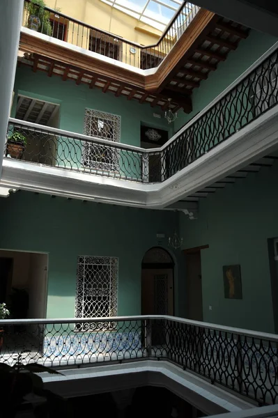 Інтер'єр старого іспанського будинку — стокове фото
