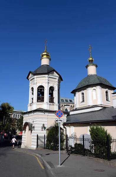 Church of St. Sergius of Radonezh in Krapivniki in Moscow — Stock Photo, Image