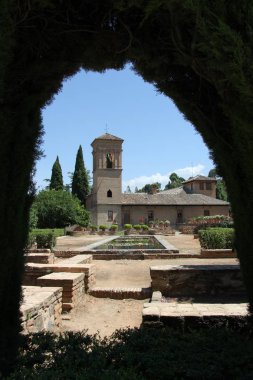  Parador San Francisco'da Alhambra Palace, Granada, İspanya