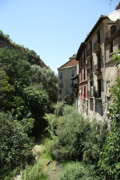 Granada Spanien Juli 2011 Stadtansicht Von Granada Eine Der Schönsten — Stockfoto