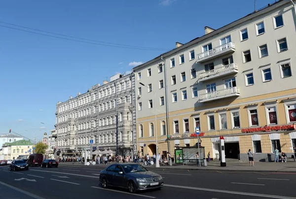 モスクワの中心部のモスクワ ロシア連邦 2018 Strastnoy 大通り — ストック写真