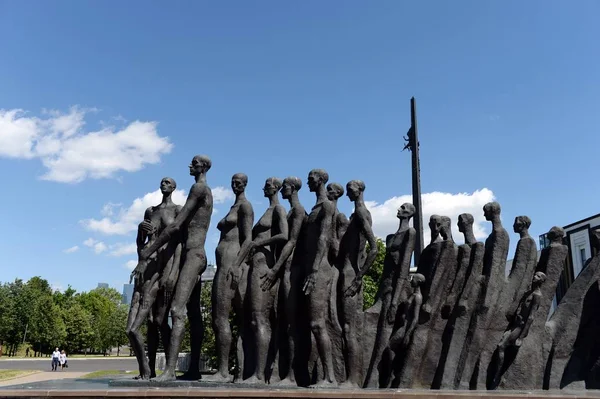 Москва Россия Июня 2018 Года Скульптурная Композиция Трагедия Народов Парке — стоковое фото