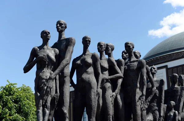 Moskau Russland Juni 2018 Skulpturenkomposition Tragödie Der Völker Siegespark Auf — Stockfoto