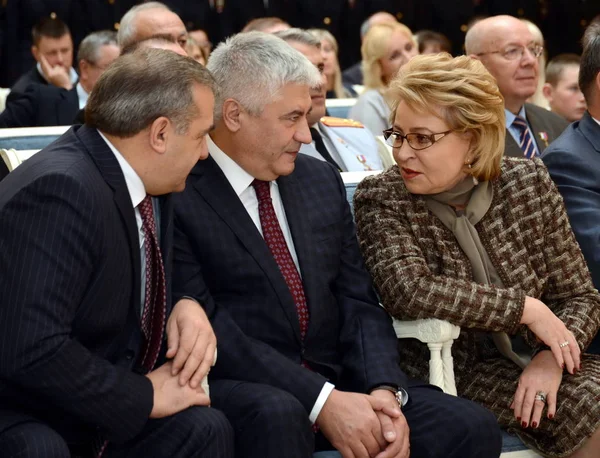 Moscow Rússia Novembro 2017 Presidente Assembleia Federal Federação Russa Valentina — Fotografia de Stock