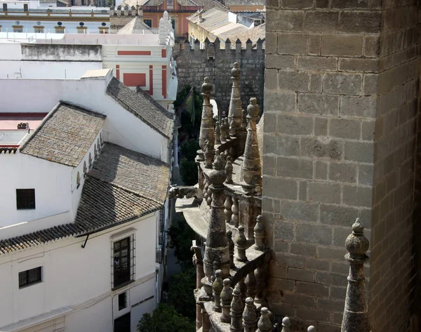 Seville Espanha Julho 2011 Fragmento Catedral Sevilha — Fotografia de Stock