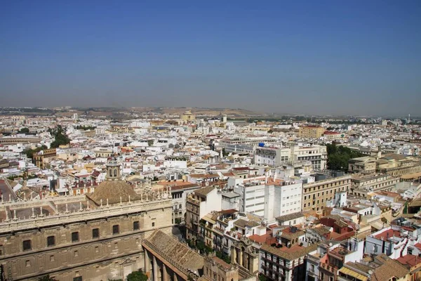 Sevilla Španělsko Července 2011 Sevilla Pohled Výšky Katedrály — Stock fotografie