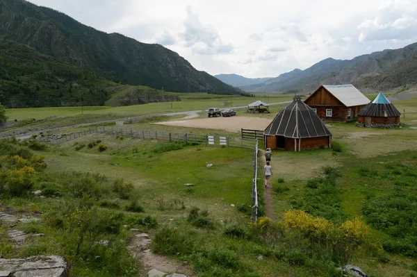 Kalbak-Tash Tract, Altai Mountains, Siberia, Russia — Stock Photo, Image