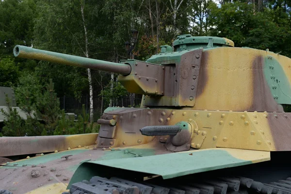 Moscow Russia June 2018 Japanese Medium Tank Type Shinhoto Chi — Stock Photo, Image