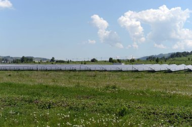  Güneş İstasyonu Altay Cumhuriyeti Mayminsky bölgesinde heterostructural modülleri