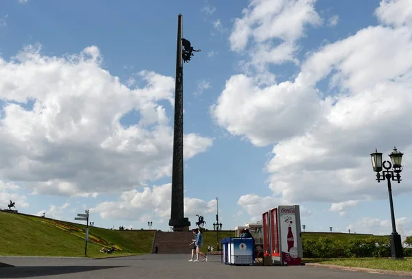 モスクワのポクロンナヤの丘の上の勝利記念碑 — ストック写真