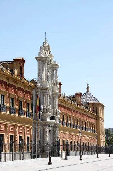 Sevilla Palacio de San Telmo, Andalúzia, Spanyolország. — Stock Fotó