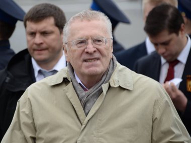  Rusya'nın liberal demokrat partisi Vladimir Zhirinovsky'nin 74.