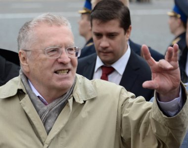  Rusya'nın liberal demokrat partisi Vladimir Zhirinovsky'nin 74.