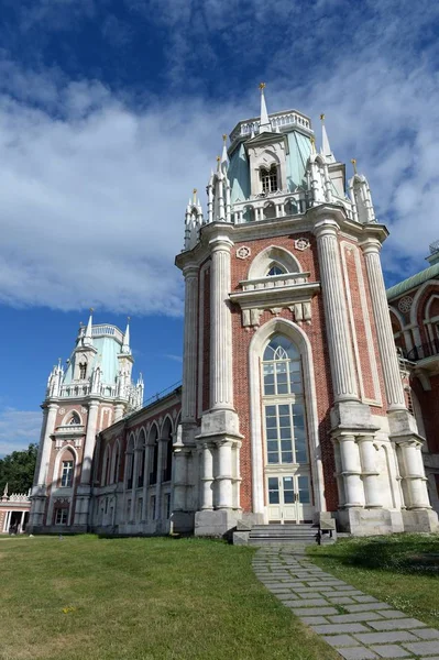 Grand Palace in the Moscow estate of the Museum-Reserve "Tsaritsyno" — Stock Photo, Image