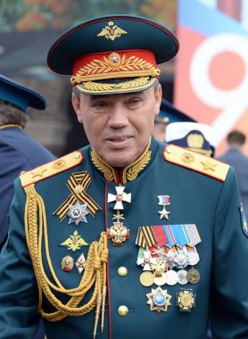  Rus Genel Kurmay Başkanı silahlı kuvvetleri ilk Yardımcısı Savunma Bakanı, ordu genel Valery Gerasimov