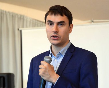  Rus yazar, Rusya Federasyonu Vii convocation Sergey Shargunov Federal Meclis devlet Duma Yardımcısı