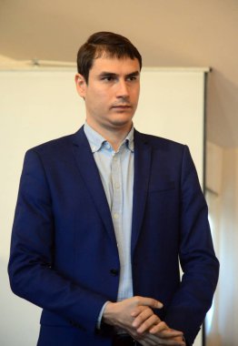  Rus yazar, Rusya Federasyonu Vii convocation Sergey Shargunov Federal Meclis devlet Duma Yardımcısı