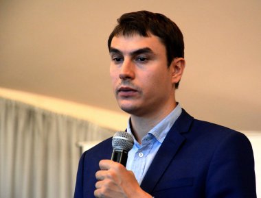  Rus yazar, Rusya Federasyonu Vii convocation Sergey Shargunov Federal Meclis devlet Duma Yardımcısı