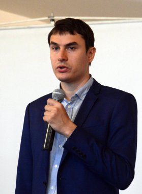  Rus yazar, Rusya Federasyonu Vii convocation Sergey Shargunov Federal Meclis devlet Duma Yardımcısı