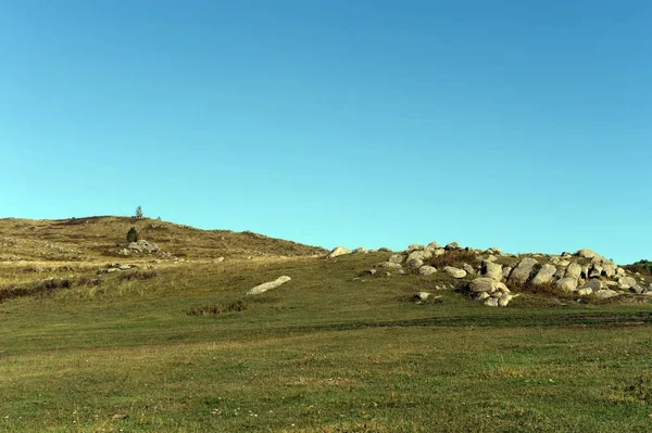 Foothills of the Altai Mountains in Western Siberia — Stock Photo, Image