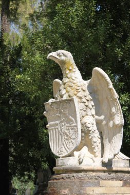  Seville parkta Heykel Maria Luis