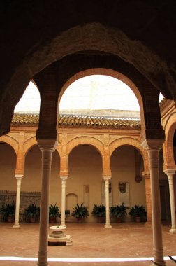  Santa Santa de Cuevas Manastırı Sevilla 'daki Cartuha Adası' nda.